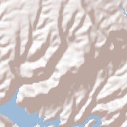 Tavertet Terrain Map