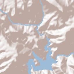 Susqueda Terrain Map