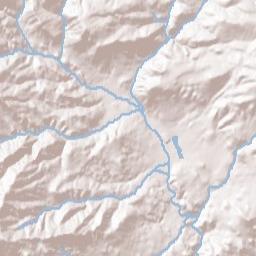 Cole California Terrain Map