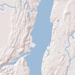 Sleightsburg New York Terrain Map