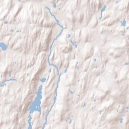 Milan New York Terrain Map