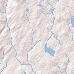 Woodstock Valley Connecticut Terrain Map