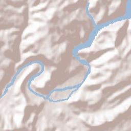Ponts Terrain Map
