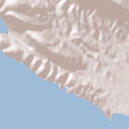 Ulcinj Terrain Map