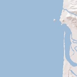 Yontocket California Terrain Map