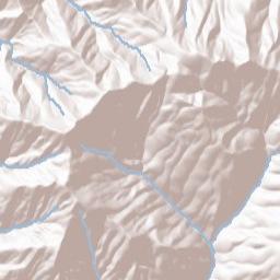 Eileen California Terrain Map
