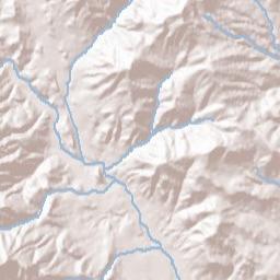 Hornbrook California Terrain Map