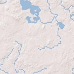 Hillsdale County Terrain Map