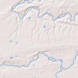 Kingsville Ohio Terrain Map