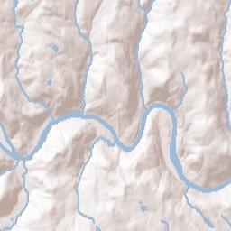 Pea Brook New York Terrain Map
