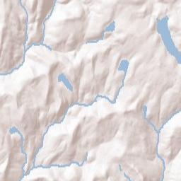 Tennanah Lake New York Terrain Map