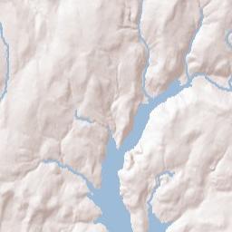 Neversink New York Terrain Map