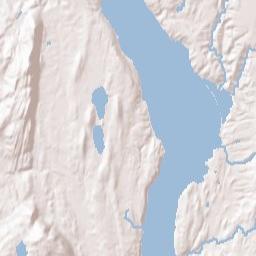 Staatsburg New York Terrain Map