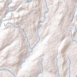 Tootin' Hills Connecticut Terrain Map