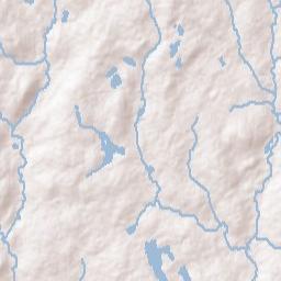 Warrenville Connecticut Terrain Map