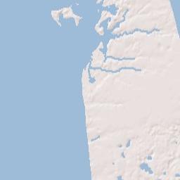 North Eastham Terrain Map