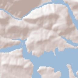 Salduero Terrain Map