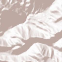 Filettino Terrain Map