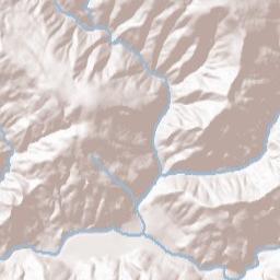 Gasquet California Terrain Map