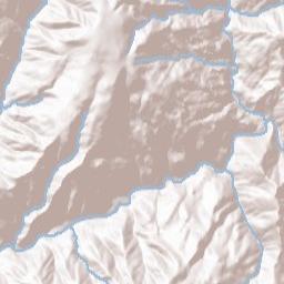 Patrick Creek California Terrain Map
