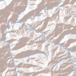 Idlewild California Terrain Map
