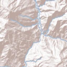 Klamath River California Terrain Map