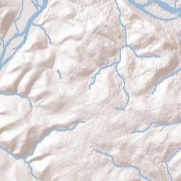 Warren County Terrain Map