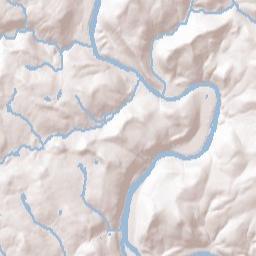 Mileses New York Terrain Map