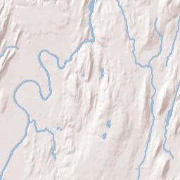Springtown New York Terrain Map