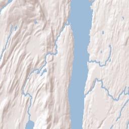 West Park New York Terrain Map