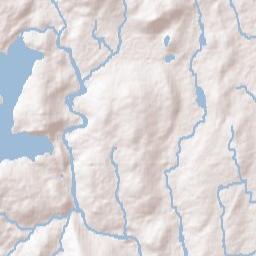 Silvermine Acres Connecticut Terrain Map