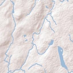 South Chaplin Connecticut Terrain Map