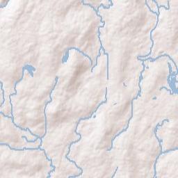 East Brooklyn Connecticut Terrain Map
