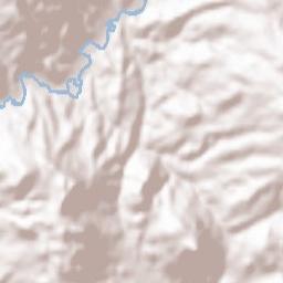 San Pietro Avellana Terrain Map