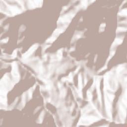 Tsaghveri Terrain Map