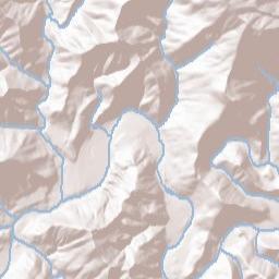 Happy Camp California Terrain Map