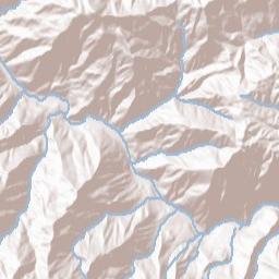 Hamburg California Terrain Map