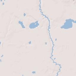 Simonton Lake Terrain Map