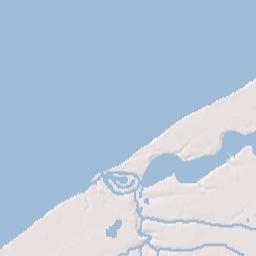 Salida Beach Ohio Terrain Map