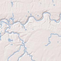 Cork Ohio Terrain Map
