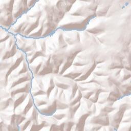 Potter County Terrain Map