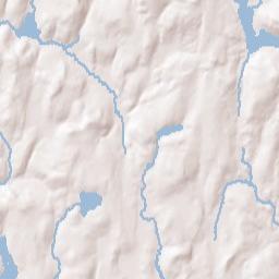 Hurd Settlement New York Terrain Map