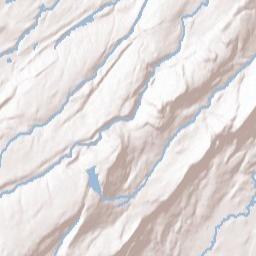 Lake Minnewaska New York Terrain Map