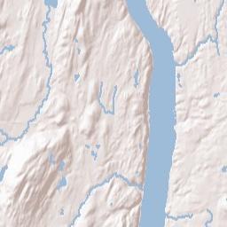 Highland New York Terrain Map