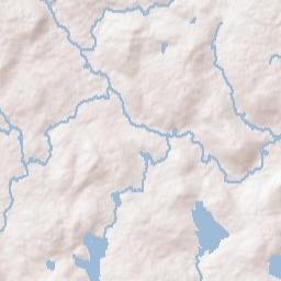 Andover Connecticut Terrain Map