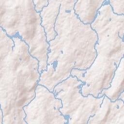 West Wauregan Connecticut Terrain Map
