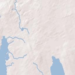 Bristol County Terrain Map