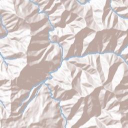 Hoskin California Terrain Map
