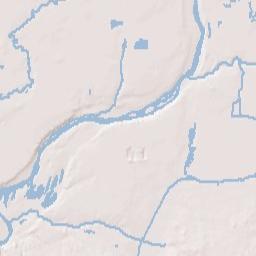 Oswego Terrain Map
