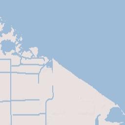 Reno Beach Ohio Terrain Map